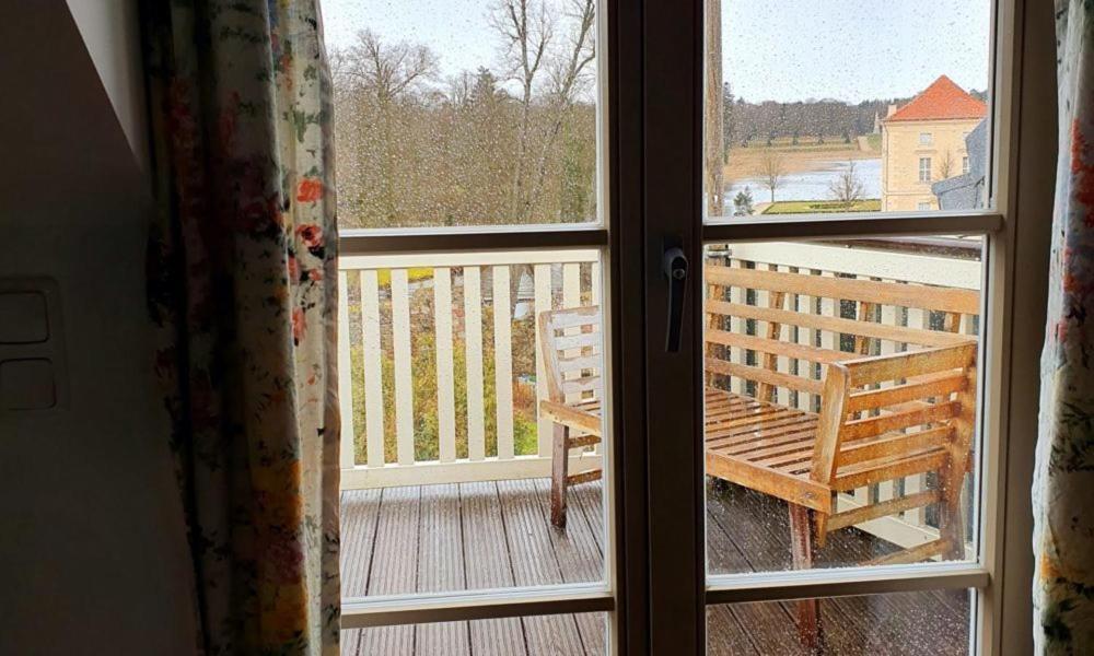 Loggiahaus Am Schloss, 5 Ferienwohnungen, Teils Mit Schloss- Und Seeblick Райнсберг Экстерьер фото
