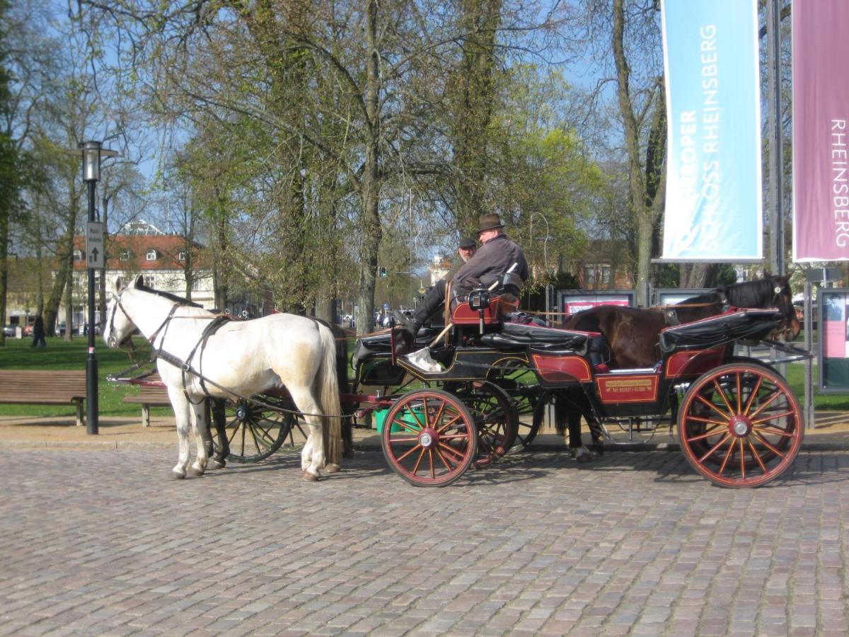 Loggiahaus Am Schloss, 5 Ferienwohnungen, Teils Mit Schloss- Und Seeblick Райнсберг Экстерьер фото